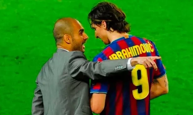 Pep Guardiola, Ibrahimovic