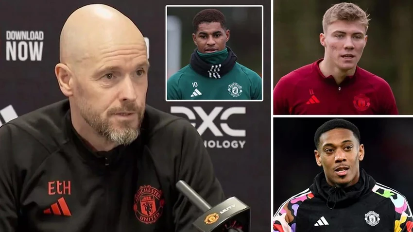 MU, Ten Hag, rashford