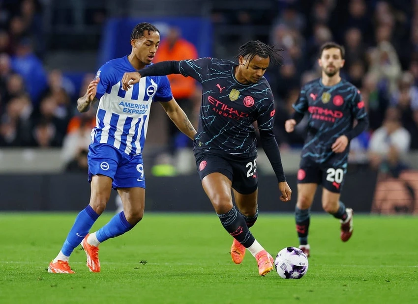 Man City chơi áp đảo hoàn toàn Brighton. Ảnh: Getty