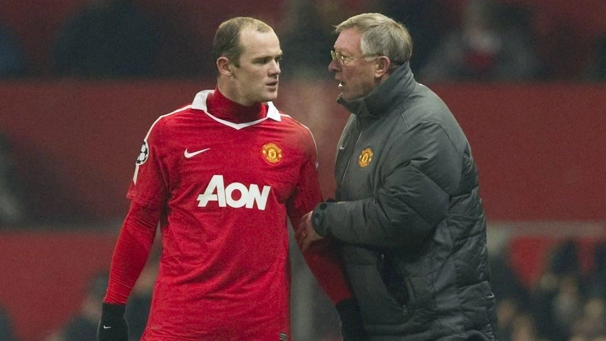 SIR ALEX FERGUSON, MANCHESTER UNITED, ROONEY