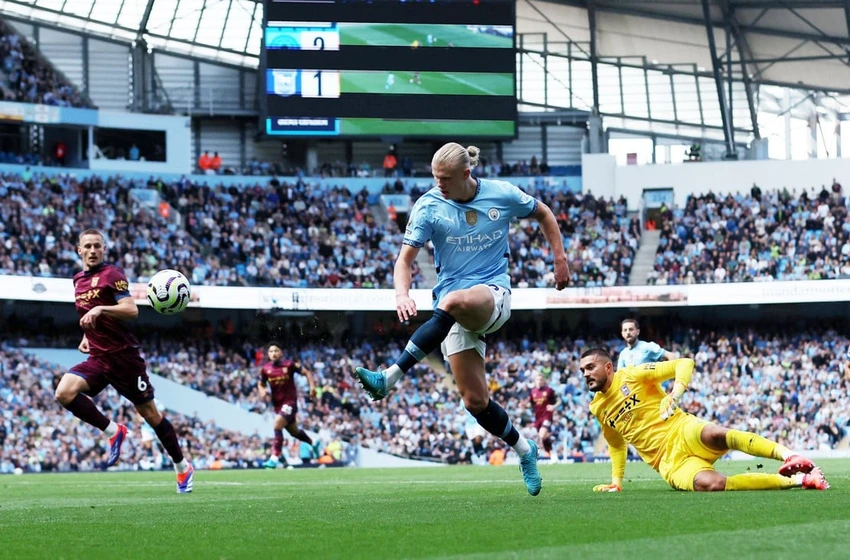 không thể ngăn cản,Man City,Haaland