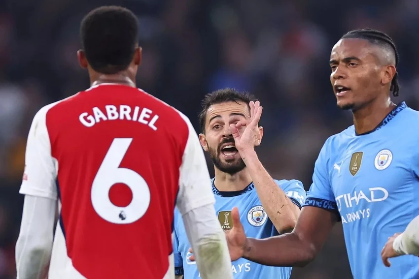 nghệ thuật hắc ám của Arsenal,Man City,Arsenal