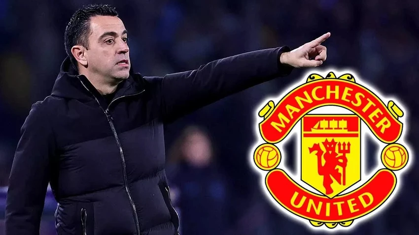 MU đàm phán với Xavi nhằm thay thế cho Ten Hag. ẢNH: MIRROR