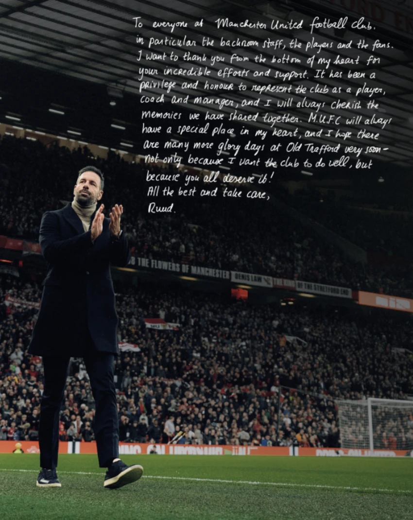 Van Nistelrooy gửi thông điệp đầy cảm xúc tới MU,MU,Van Nistelrooy