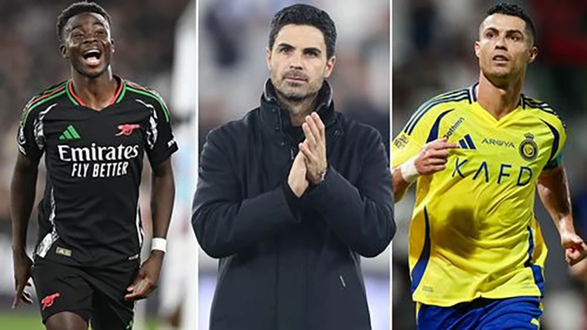 Arteta nói điều không thể dự đoán về Ronaldo,Ronaldo,Arteta