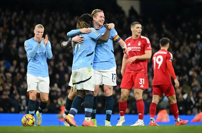 MAN CITY,bắn hạ đại bàng