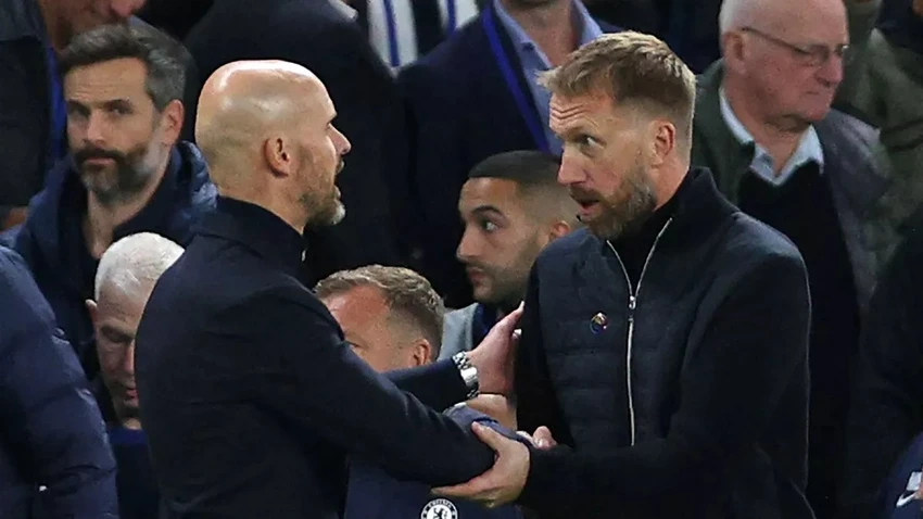 Ten Hag và Potter cạnh tranh công việc mới,TEN HAG,POTTER