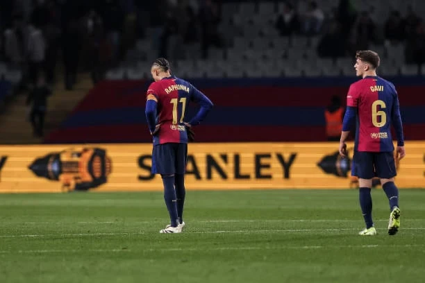 Barca thua sốc