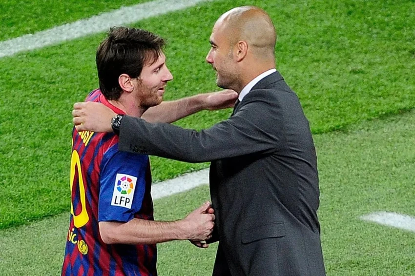 HLV Pep Guardiola,PEP GUARDIOLA,MESSI
