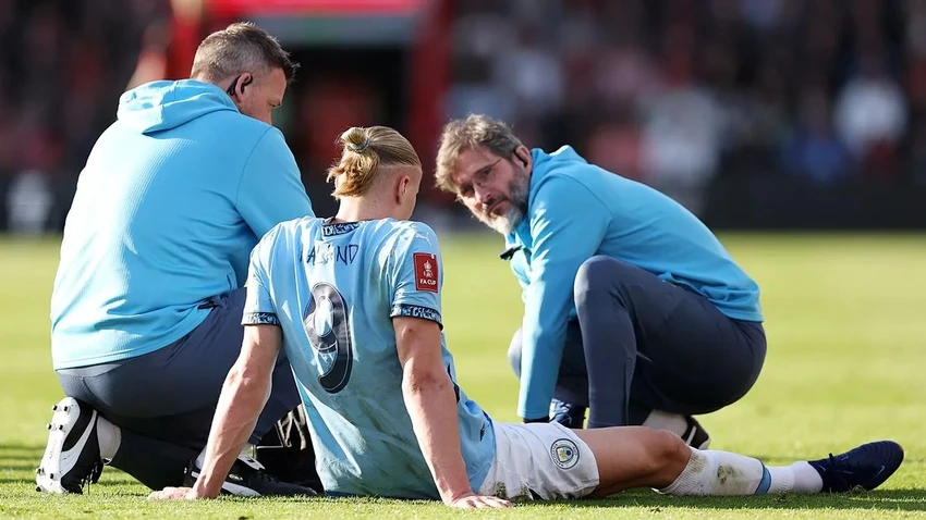 Man City cập nhật tình hình ảm đạm về chấn thương của Haaland,MAN CITY,HAALAND
