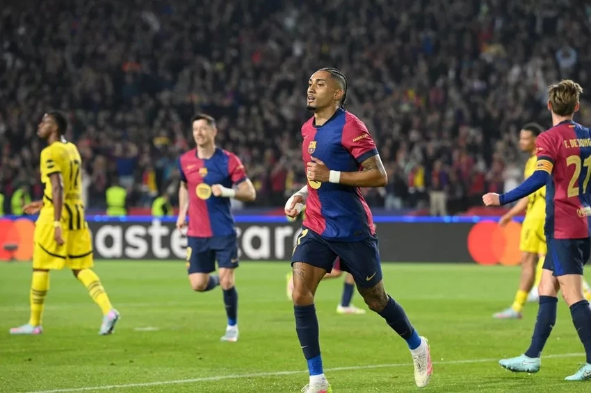 Raphinha cân bằng kỷ lục đáng kinh ngạc của Messi,MESSI,RAPHINHA