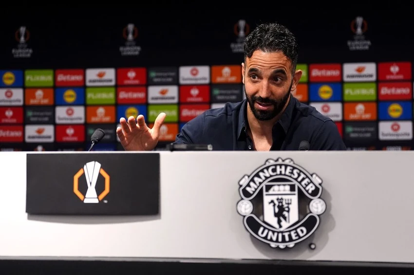 Trò đùa của Amorim với Bruno Fernandes ở MU,MU,BRUNO FERNANDES,AMORIM