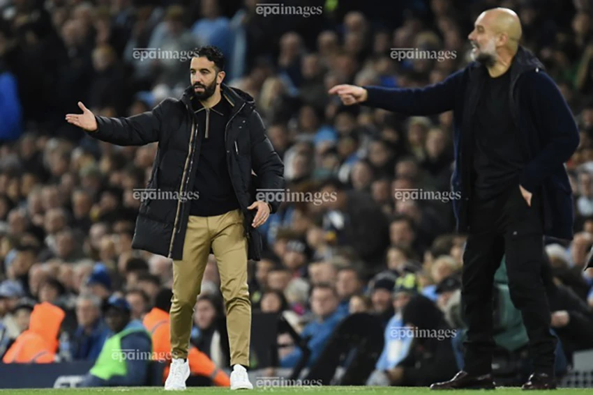 Amorim bắt chước Pep Guardiola,AMORIM,PEP GUARDIOLA