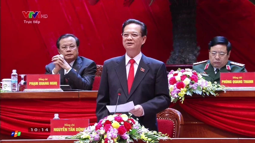 Đại hội XII chính thức khai mạc ảnh 2 Đại hội XII chính thức khai mạc ảnh 2