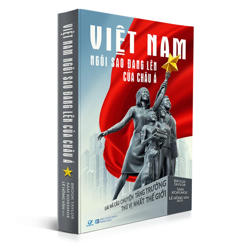Cuốn sách Việt Nam ngôi sao đang lên. Ảnh: Asiasrisingstar