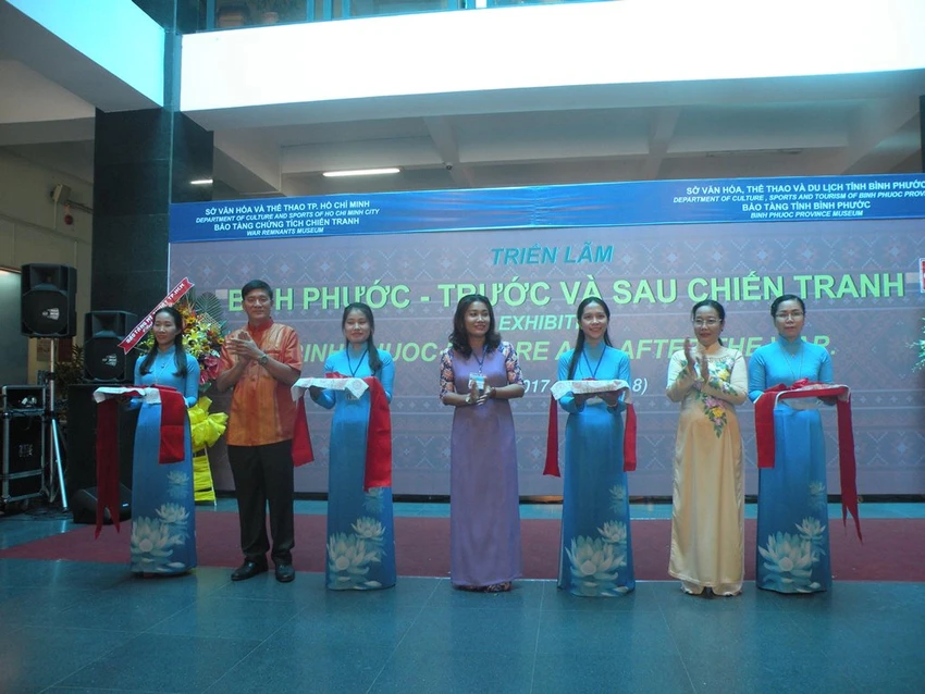 Khai mạc triển lãm Bình Phước-trước và sau chiến tranh ảnh 1 Khai mạc triển lãm Bình Phước-trước và sau chiến tranh ảnh 1