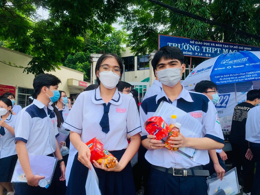 Nhiều thí sinh đánh giá câu nghị luận xã hội phù hợp với tình hình hiện nay. Ảnh: THẢO PHƯƠNG Nhiều thí sinh đánh giá câu nghị luận xã hội phù hợp với tình hình hiện nay. Ảnh: THẢO PHƯƠNG
