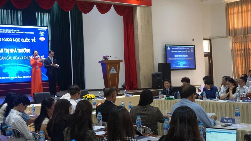 Trường cán bộ quản lý giáo dục Chuyển đổi số giáo dục