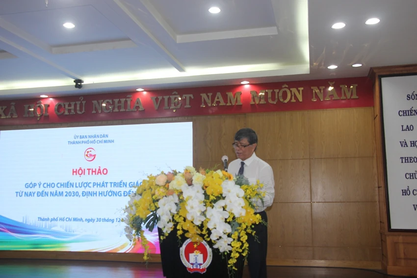 Ông Nguyễn Văn Hiếu chiến lược phát triển giáo dục TPHCM