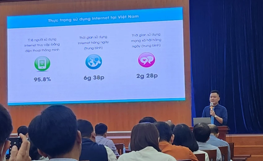 Gần 90% trẻ em Việt Nam truy cập và sử dụng internet