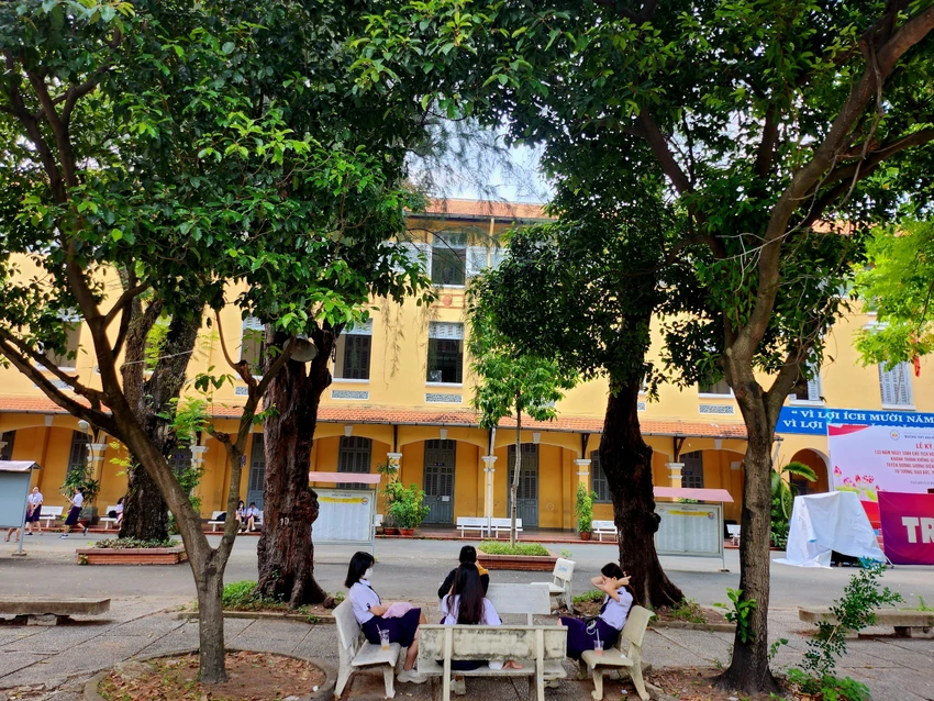 Hay tranh thủ ôn bài trước mùa thi.
