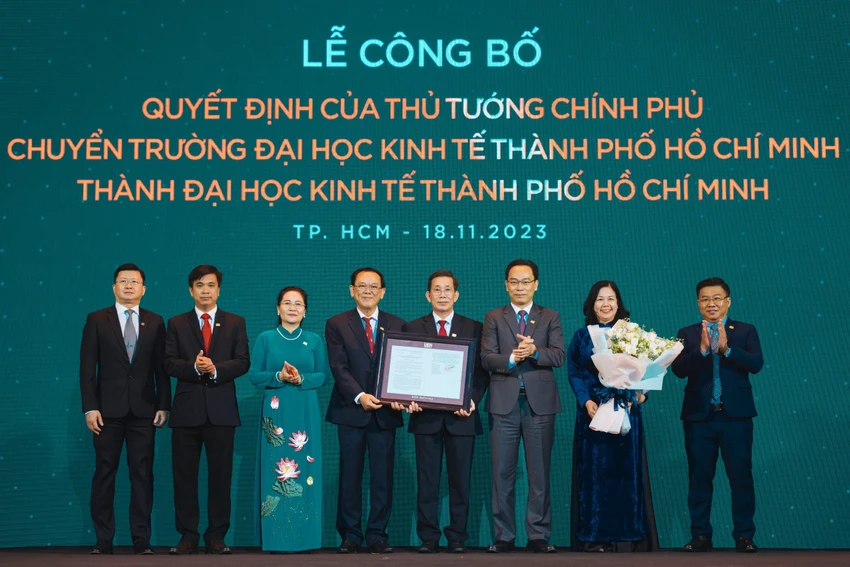 GS.TS Sử Đình Thành làm giám đốc Đại học Kinh tế TP.HCM