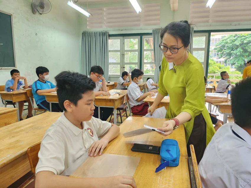 trường THCS khảo sát vào lớp 6 như Trần Đại Nghĩa