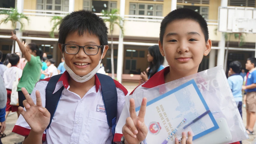 khảo sát lớp 6