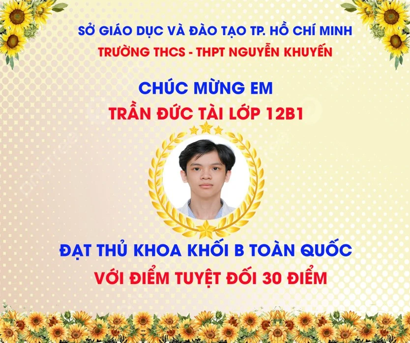thủ khoa khối B