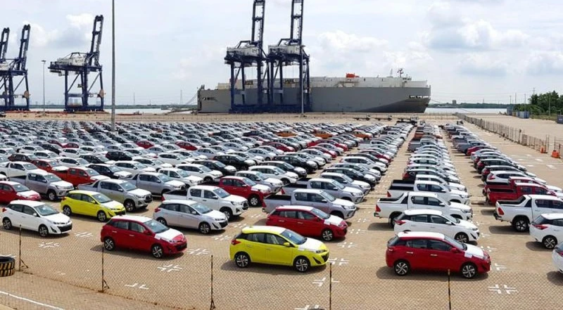 Xe ô tô con nhập từ Thái Lan tăng 'khủng'