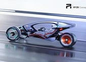 Bất ngờ với chiếc xe có ý tưởng độc đáo nửa ô tô, nửa xe máy 