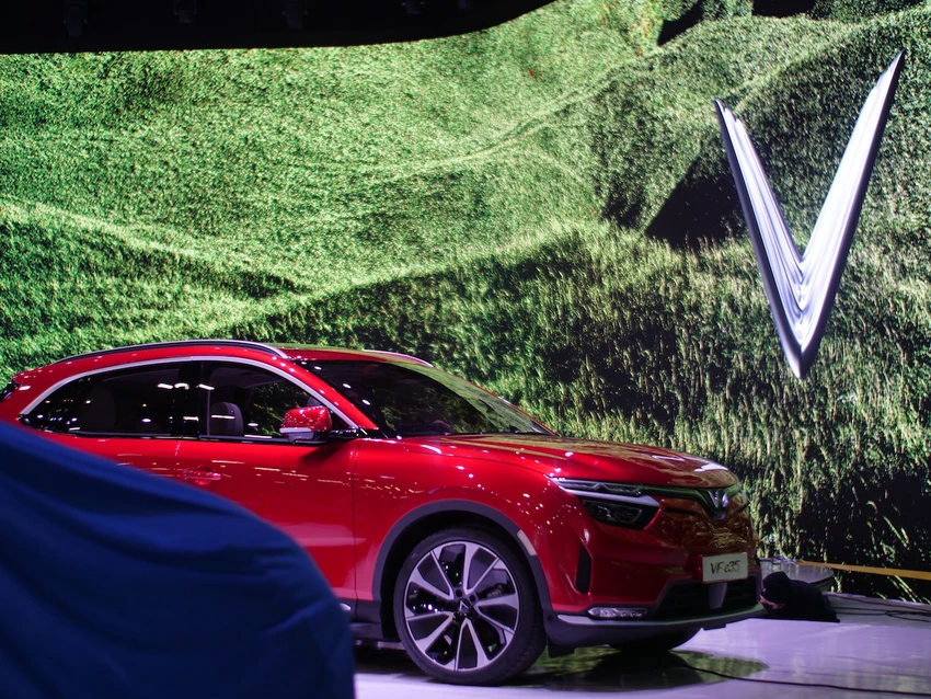 CES 2022 tràn ngập hình ảnh của hãng xe đến từ Việt Nam - VinFast ảnh 4 CES 2022 tràn ngập hình ảnh của hãng xe đến từ Việt Nam - VinFast ảnh 4