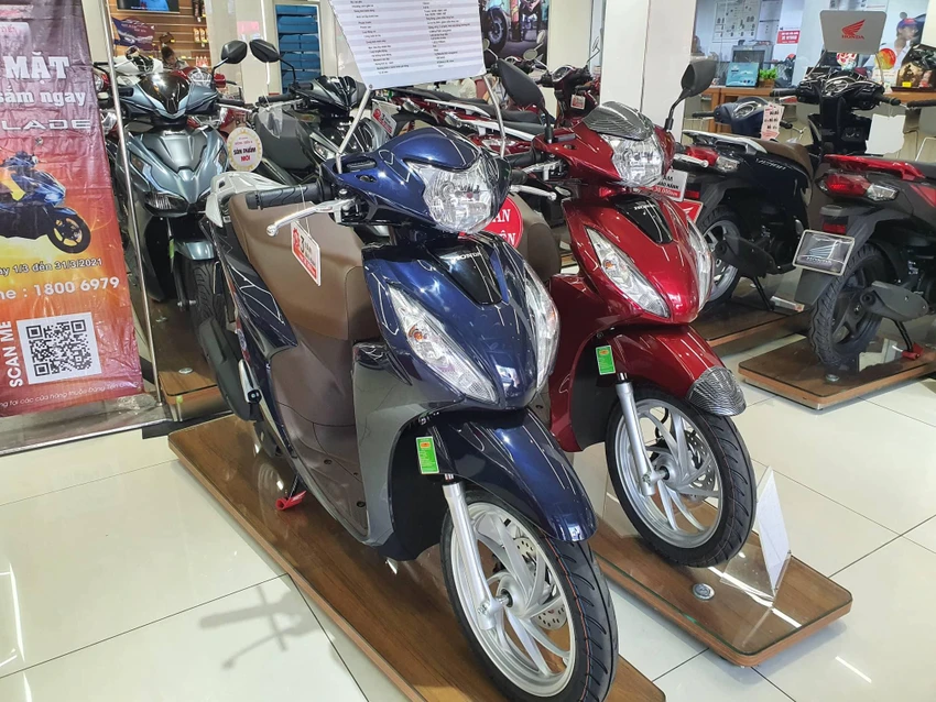 Loạt xe tay ga của Honda tăng giá trở lại sau tết Nguyên đán.