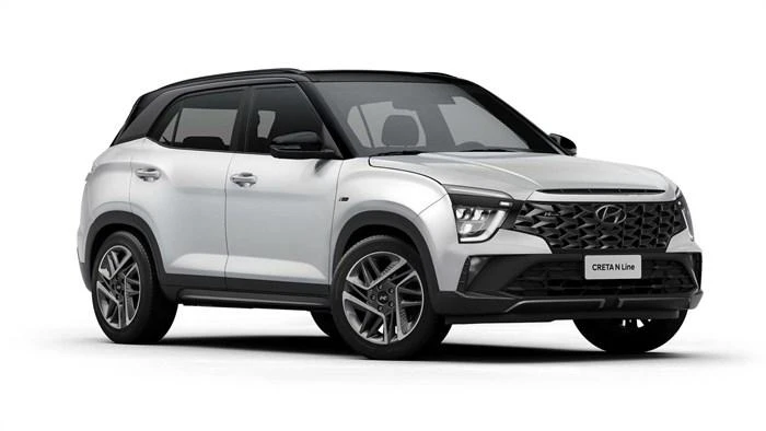 Hyundai Creta phiên bản thể thao chính thức lộ diện. Ảnh: Autocarindia Hyundai Creta phiên bản thể thao chính thức lộ diện. Ảnh: Autocarindia