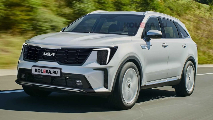 Sorento được làm mới với diện mạo mới. Ảnh: Motor1 Sorento được làm mới với diện mạo mới. Ảnh: Motor1