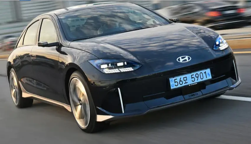 Ioniq 6 được giới chuyên gia đánh giá là một đối thủ đáng gườm. Ảnh: Autocar Ioniq 6 được giới chuyên gia đánh giá là một đối thủ đáng gườm. Ảnh: Autocar