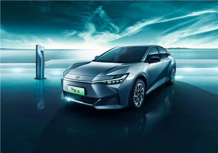 Đây là mẫu xe điện thứ hai của hãng Toyota. Ảnh: Autocarindia Đây là mẫu xe điện thứ hai của hãng Toyota. Ảnh: Autocarindia