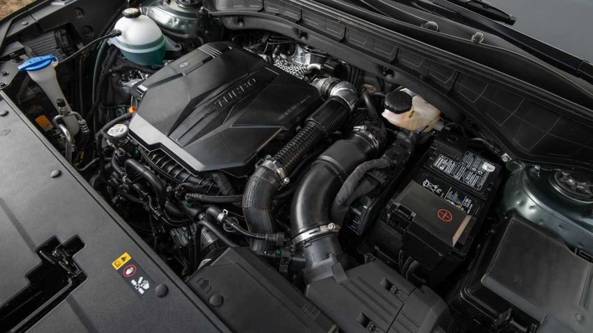 Trái tim của Kia Sorento. Ảnh: Motor1 Trái tim của Kia Sorento. Ảnh: Motor1