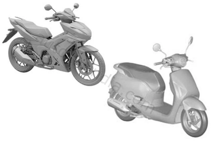 Hai mẫu xe được Honda đăng ký bằng sáng chế tại Ấn Độ. Ảnh: Autocarindia Hai mẫu xe được Honda đăng ký bằng sáng chế tại Ấn Độ. Ảnh: Autocarindia