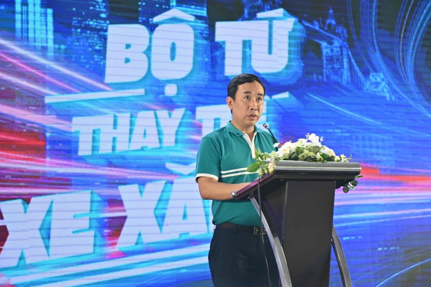 Ông Hoàng Mạnh Tân, Phó Tổng Giám đốc Tập đoàn Sơn Hà.
