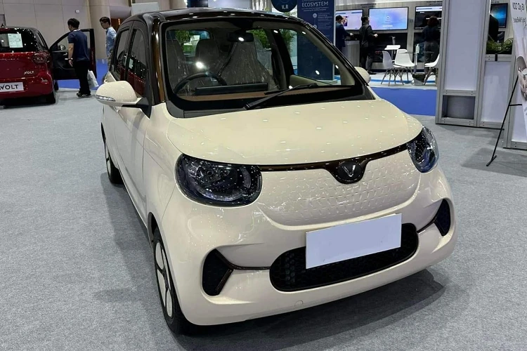 Volt City EV được trưng bày ở một triển lãm ô tô gần đây. Ảnh: MXH