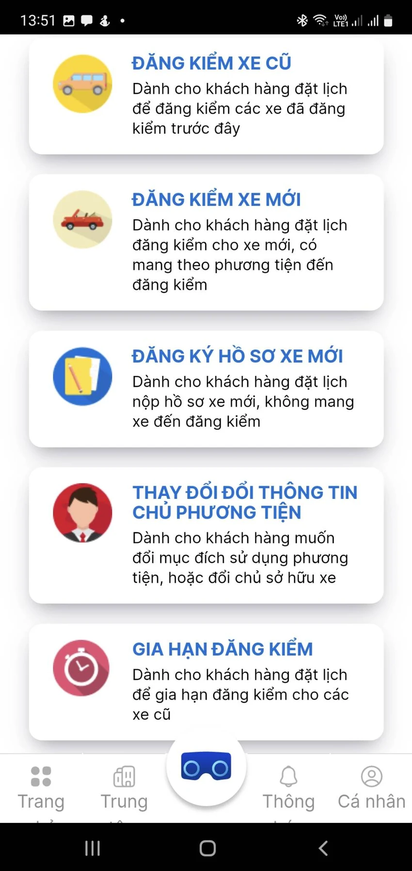 Người dùng phải đăng nhập tài khoản trước khi nhấp vào mục gia hạn đăng kiểm. Ảnh: TN Người dùng phải đăng nhập tài khoản trước khi nhấp vào mục gia hạn đăng kiểm. Ảnh: TN