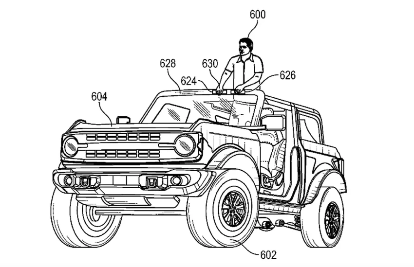 Ý tưởng của Ford. Ảnh: Motor1 Ý tưởng của Ford. Ảnh: Motor1