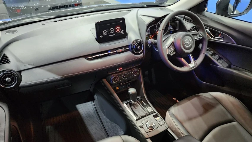 Nội thất của Mazda CX-3 2024 tại thị trường Thái Lan. Ảnh: MXH Nội thất của Mazda CX-3 2024 tại thị trường Thái Lan. Ảnh: MXH