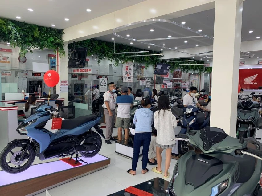 khí thải xe máy