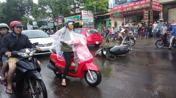 Trời mưa