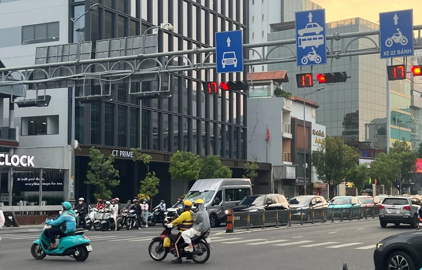 vạch dừng đèn đỏ