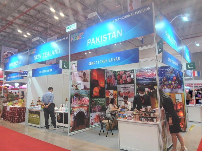 Doanh nghiệp của Pakistan chuyên đặc sản muối Himalaya lần đầu tham gia triển lãm