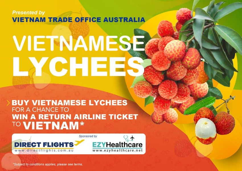 Khách hàng mua vải tại Úc từ ngày 17-7 đến 31-7 sẽ được tham gia bốc thăm may mắn. Ảnh: Bộ Công Thương