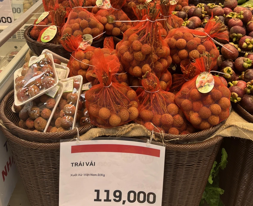 doanh thu vải thiều